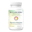 Dr Clark Supplément enzymatiques digestifs – 700mg, 100 Capsules de gélatine, soutient la digestion saine et l'absorption des nutriments
