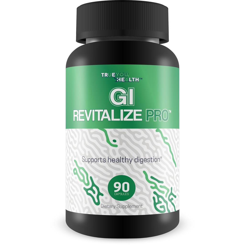 GI Revitalize Pro - Gut Health Supplements for Gastrointestinal Health Support - Förderung verbesserter Verdauung, Nährstoffaufnahme, & Regelmäßigkeit - Vitamin D & Psyllium - Bonus Immununterstützung Vorteile