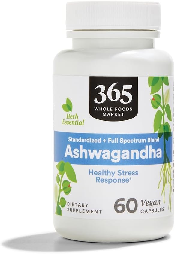 365 Von Whole Foods Market, Ashwagandha, 60 Count