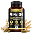 Erd-Elixir-Spermidin-Ergänzungen 1200mg (90 Kapseln) – Anti-Aging - 3. Partei getestet (12mg Spermidin-Pulver) Max Reinheit - 100% reine Espermidina- Fermented Wheat Germ-Extrakt - NMN Alternative