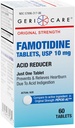 GeriCare Regular Strength Famotidin 10mg Tabletten, Säure Reducer, Relief für Sodbrennen, Säure Reflux und Säure Verdauung, 60 Count (Pack von 1)