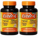 Ester-C 500 mg mit Citrus Bioflavonoids 120+120 Freie amerikanische Gesundheitsprodukte 1