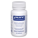 Reine Kapseln MethylAssist 90's - B Vitamin Complex - Methylierungsunterstützung* - Herzgesundheit & Gehirngesundheit - Nicht-GMO & Glutenfrei - 90 Kapseln