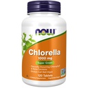 NOW Nahrungsergänzungsmittel, Chlorella 1000 mg mit natürlich vorkommenden Chlorophyll, Beta-Caroten, gemischte Carotinoide, Vitamin C, Eisen und Protein, 120 Tabletten