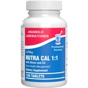 Calcium Magnesium D3 Knochenergänzung für Frauen - Klinische Knochenstärke Supplement mit Magnesium Calcium Vitamin D3 & Boron Complex für Knochenpflege - 120 Count Nutra Cal 1:1