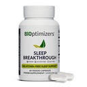 BIOptimizers Sleep Breakthrough Capsules - Natural Support Supplement | Calming Relief Aid for Adults | Non-Habit Forming | 60 Kapseln