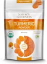 Bio-Turm-Pulver | Pure Ground Curcuma Root Spice | Raw Vegan Turmeric Curcumin Saisoning Rich in Vitaminen & Natürliche Antioxidantien | Non-GMO Gluten-Free 8 oz