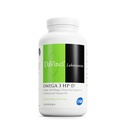 DAVINCI Labs Omega 3 HP-D - Supplément alimentaire pour les articulations saines et le soutien de la santé immunitaire, cardiovasculaire et de la peau - avec la vitamine D3 et sans gluten - Saveur de citron - 120 Softgels