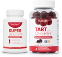 Humann SuperBeets Beet Root Capsules und Tart Cherry Gummies