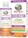 MaryRuth Organics Quercetin (en anglais seulement) Sans sucre (en anglais seulement) Quercetin liquide 500mg Sans immunosupport pour les adultes (en anglais seulement) Supplément d'inflammation (en anglais seulement)