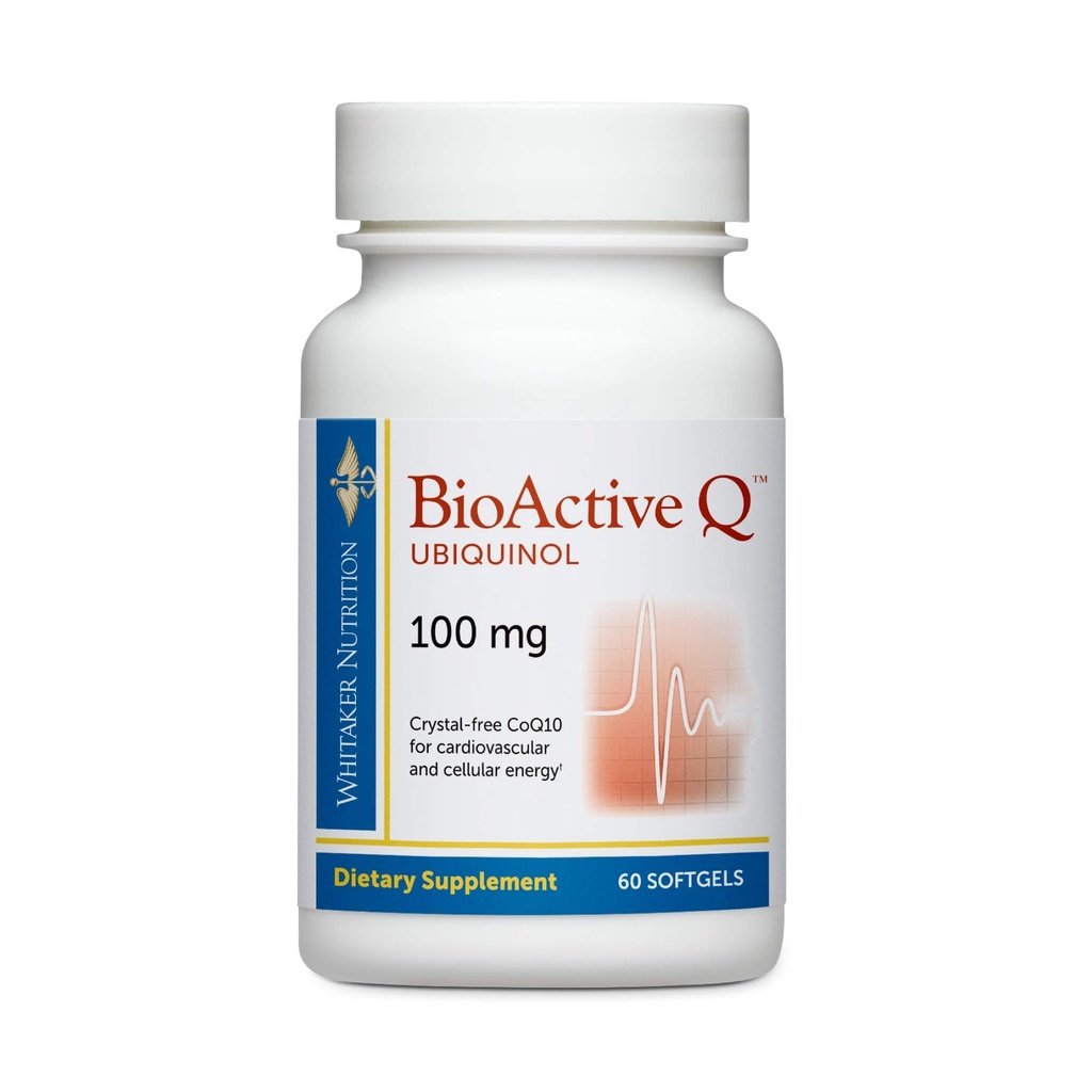 Dr. Whitaker Bioactive Q Ubiquinol 100 mg Delivers Klinisch validiert, hochverfügbar CoQ10 (60 Day Supply)