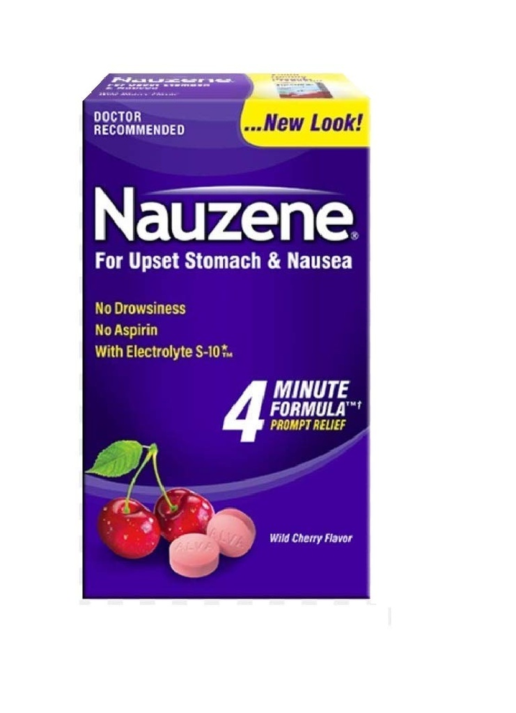Nauzene Chew Tabs Größe 40ct - Pack von 1