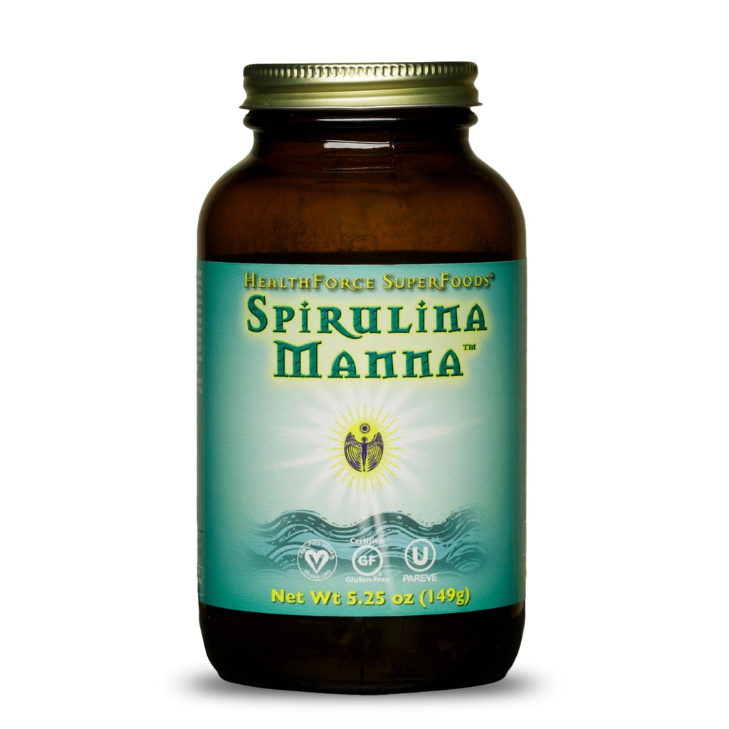 HealthForce SuperFoods Spirulina Manna - Pulver - 5,25 Oz