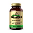 Cinnamon de Solgar - 100 capsules végétales - pleine puissance (FP) - Non-OGM, végétalien, sans gluten, sans laiterie, casher - 100 portions