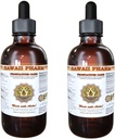 Prostata-Support Nahrungsergänzung: Pygeum (Pygeum Africanum) Bark, Saw Palmetto (Serenoa Repens) Berry, Stinging Nettle (Urtica Dioica) Blatt Tincture (Alcohol based Liquid Extract) 2x2 oz