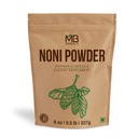 MB Kräuter Noni Pulver 8 oz | 227g (0.5 lb) | Einfache Mischung mit Glattstoffen Säfte | Keine Konservierungsstoffe | Glutenfrei | 45 Portionen pro Packung