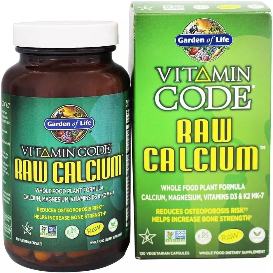 Vitamin-Code RAW Calcium - 120 Kapseln (Pack von 2)