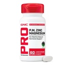 GNC Pro Performance Zinc Magnésium, 60 comprimés, soutient le sommeil reposant et le soutien anabolique