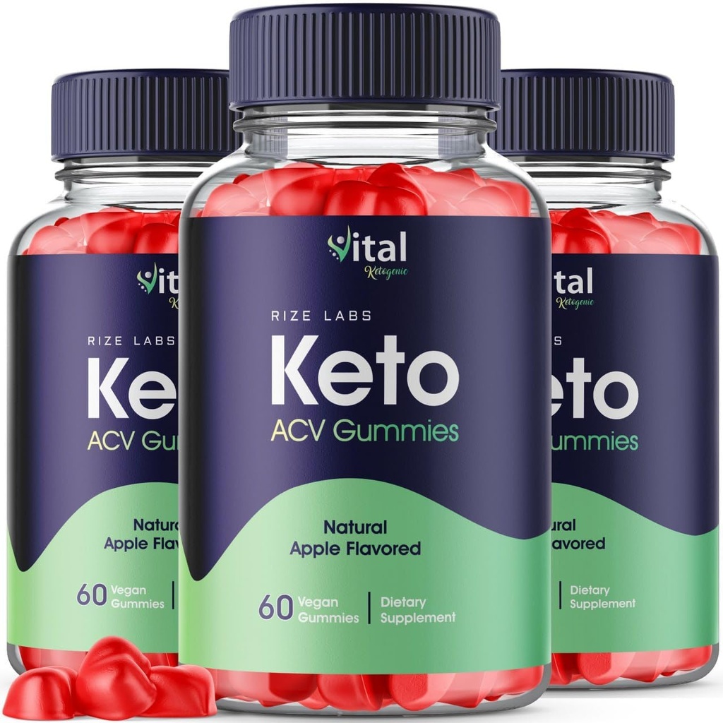 rize labs - Vital Ketogenic Keto Gummis für Fortgeschrittene Weight Loss - Slimming Belly Fat Diet Gummy (180 Gummis)
