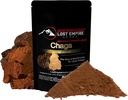 Lost Empire Kräuter Chaga (Inonotus Obliquus) Pilzpulver | Organic 8:1 Dual Extract aus echten Pilzen Nicht Mycelium | für Immunität (30 Gramm)