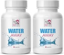 Kräuter-Wellness - WASSER AWAY - Diuretische Formel, Wasser-Unterstützung, Natürliche Flüssigkeitsbilanz, Diuretische Kapseln, Kräuter-Flüssigkeit, Natürliche Unterstützung, Natürliche diuretische 2 Flaschen 120 Kapseln