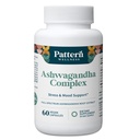 Muster Wellness Ashwagandha Complex für Männer & Frauen - KSM-66 & Schwarz Pfeffer Extrakt - Ganze Körper & Herz Gesundheit - Unterstützt Stress & Stimmung - Non-GMO - 60 Vegan Kapseln