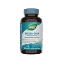 Nature's Way Mega-DHA Premium Fischöl, unterstützt Augen- und Gehirnfunktion*, Omega-3, 2.000 Fish Oil mg pro 2-Softgel Servierung, 60 Softgels (Packaging May Vary)