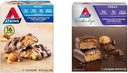 Atkins Caramel Chocolate Nut Roll Snack Bar, Protein Snack, High in Fiber, 2g Zucker, 16 Count & Endulge Schokolade Caramel Mousse Bar, Dessert Favorit, 1g Zucker, High in Fiber, 5 Count