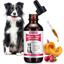 Traitement UTI de chien, Xsvseie gouttes de trac urinaire pour chiens Traitement de la trac urinaire naturel gouttes de traitement à base de plantes naturelles avec Cranberry Bladder Santé pour chiens Toutes races