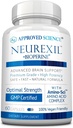 Genehmigte Wissenschaft Neurexil - Natürliche nootrope Unterstützung mit DMAE - Verbesserung der Gehirnfunktion, Sharpen Clarity, Boost Memory - L-Tyrosine, Ginkgo Biloba, Huperzine A, BioPerine - 60 Kapseln