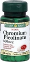 Nature's Bounty Mega Chromium Picolinate 800 mcg Tabletten 50 ea (Pack von 2)