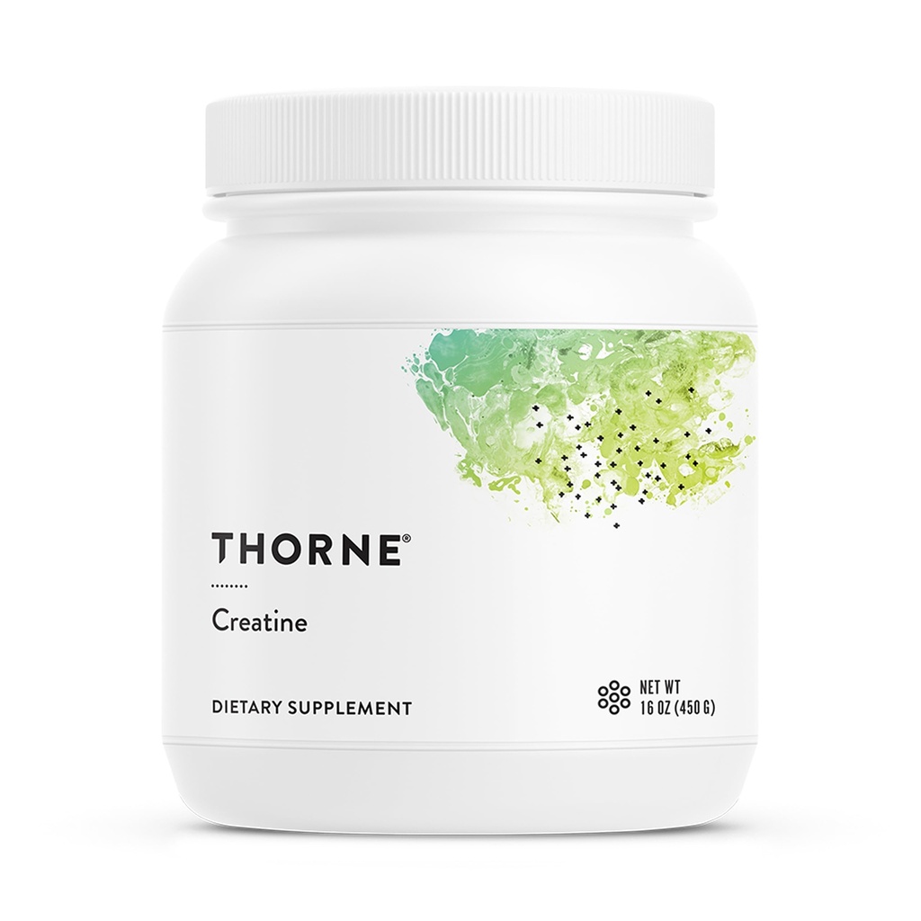 THORNE Créatine - Poudre monohydratée de créatine micronisée - Soutien des muscles et de la fonction cognitive* - pour les femmes et les hommes - Non aromatisé - Certifié NSF pour le sport - 5 g par portion - 90 portions