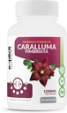 Pure Caralluma Fimbriata Max Strength – Appetit Suppressant, erhöhen Fat Burn, Weight Loss Supplement, Non-Stim - für Männer und Frauen - 1200mg pro Servierung, 30 Servietten, 60 Kapseln