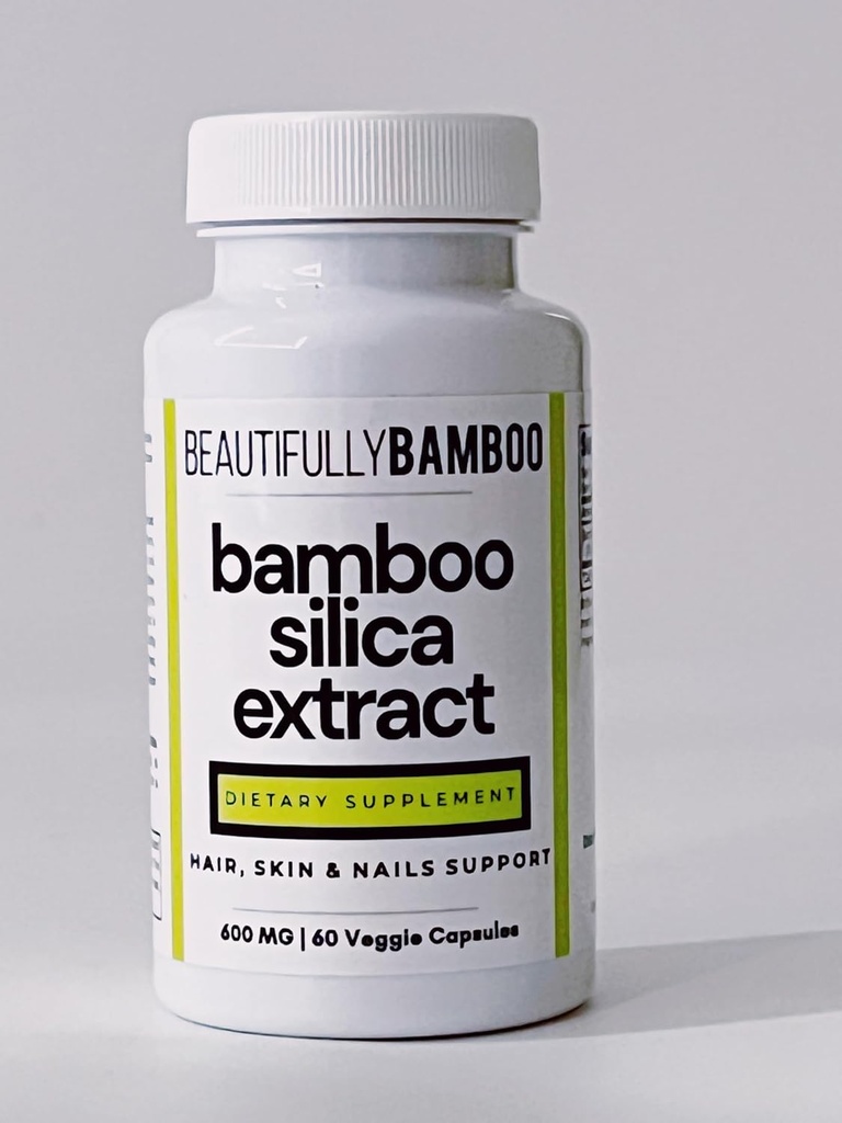 Generische Bamboo Silica Extrakt Kapseln [Beautiful Bamboo], 60 Zähler (Pack von 1)