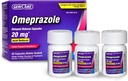GeriCare Omeprazole Capsules de libération retardée 20,6mg - pilules réducteurs d'acide pour 24 heures de soulagement des brûlures d'estomac - Acid Reflux Medicine to Treat Frequent Heartburn (42 Nombre)