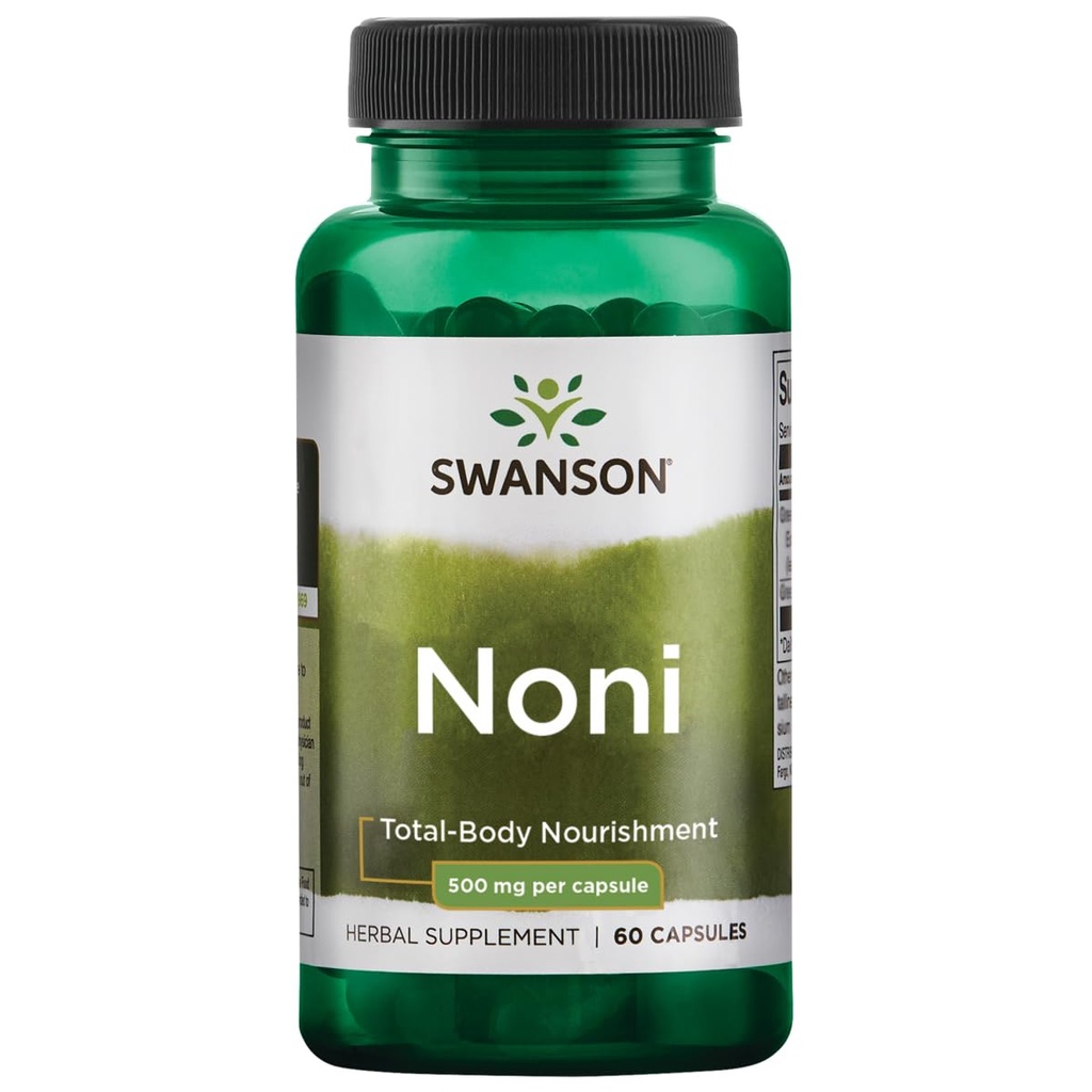 Swanson Noni 500 Milligrammes 60 Capsules