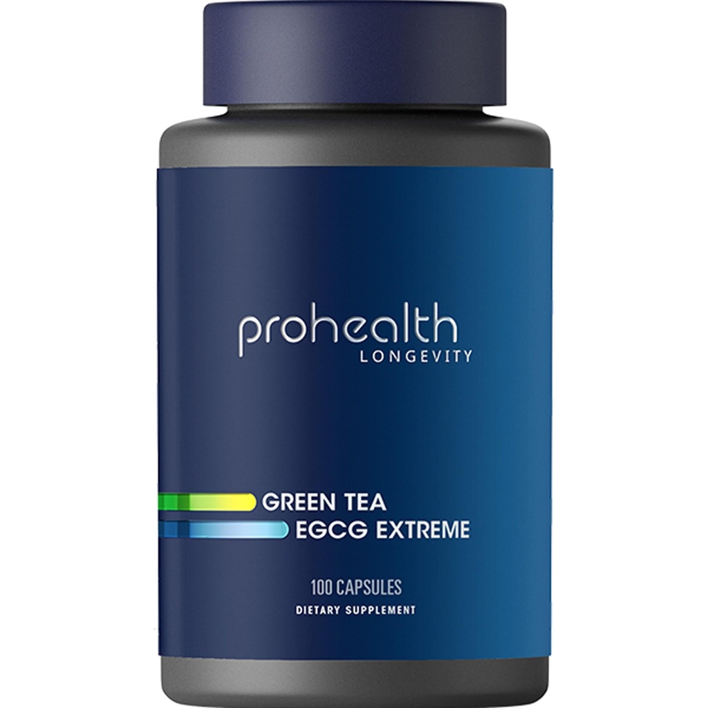 ProHealth Longevity Grüner Tee EGCG Extreme (390mg EGCG, 100 Kapseln) (Green Tea Supplement)