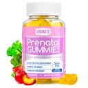 Sugar Free Prenatal Gummies — 30+ Nährstoffe (Choline, Folate, Iron, Vitamin) für Fetal- und Neuralunterstützung, Knochen, Energie und Immunität — USA-Made Vegan Pränatal Vitamine für Frauen (60 Gummi)