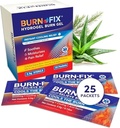 BurnFix® Hydrogel Burn Gel Packets – 3,5 g Beruhigende Erste Hilfe Burn Cream für sofortiges Kühlen Relief auf Minor Burns, Sunburns & Scalds ♥ Ideale Notfall Kit Essential (Pack von 25)