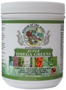 Super Omega Greens Complete Superfood Supplement avec Verts, Légumes, Lin, Fibre, Antioxydants, Enzymes, Probiotiques, Vitamine C et Omega 3-7,9oz Poudre