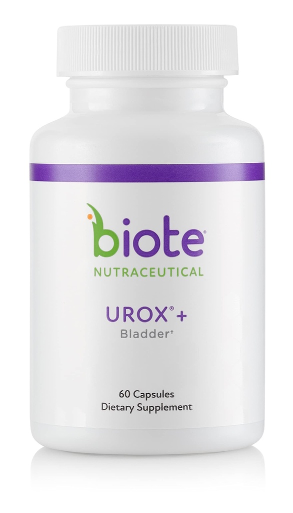 Biote Nutraceuticals - Urox+ - Santé Bladder (60 gélules)