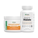 Jigsaw Health Bundle | Adrenal Cocktail, 60 Servierungen (Jar), und MagPure Malate, 120 Kapseln