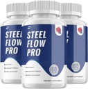 Steel Flow Pro Supplement für Männer – SteelFlowPro Advanced Energy Pills, SteelFlow Pro Supplements Still Flow Pro für Männer Health Supplement, Bewertungen (3 Pack - 180 Kapseln)