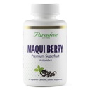 Paradise Herbs, Bio-Maqui-Berry-Extrakt, 400 mg, Frischer, gefriergetrockneter Konzentrat für Superior Potency, Non-GMO, Vegan, 60 Kapseln