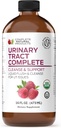 Produits naturels complets Tract urinaire complet 16 oz - supplément liquide pour la santé du tract urinaire avec canneberge biologique, D-mannose, racine de betterave, graines de fenouil et curcuma