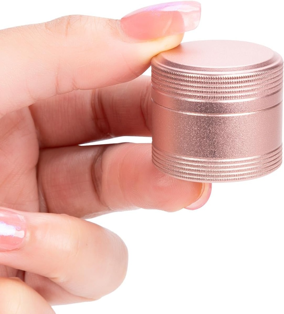 Portable Metal Pill Box Single Waterproof Pill Case for Daily - Pocket Purse Pill Container Medicine Organizer Holder for Vitamines Médicaments Huiles de poisson Rose