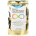 DrFormulas Dermtella Packs de soutien de la peau claire.Pills avec zinc, probiotiques et suppléments DIM.com pour les femmes, les adolescents et les hommes avec probiotiques nexabiotiques, curcuma, huile de poisson, 1 mois d'approvisionnement
