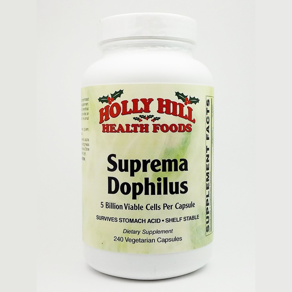 Holly Hill Health Foods, Suprema Dophilus, 240 vegetarische Kapseln