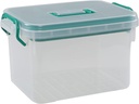 Klare Aufbewahrungsbox aus Kunststoff Organizer/Medizinbox, Family Emergency Kit Aufbewahrungsbox