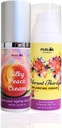Menopause Rebalancing Bundle: Silky Peach Estriol Cream & Vibrant Third Progesterone Cream für Damen. Bioidentische Estrogen & Progesterone für Hot Flashes, Vaginale Trockenheit, Schlafprobleme & Gehirn Fog